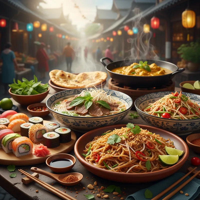 Top 5 des destinations gastronomiques en Asie