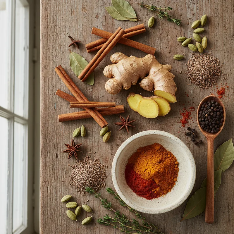 Guide des super-epices : vertus et utilisations en cuisine