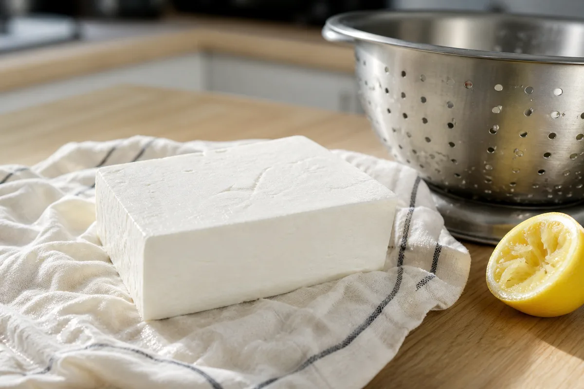Paneer maison : le fromage indien en 30 minutes