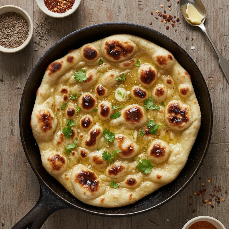 Naan fait maison : recette, cuisson et variantes