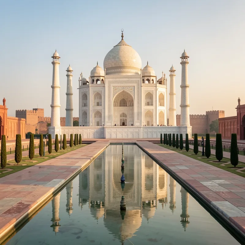 Taj Mahal : construction, histoire et secrets d'un chef-d'œuvre éternel