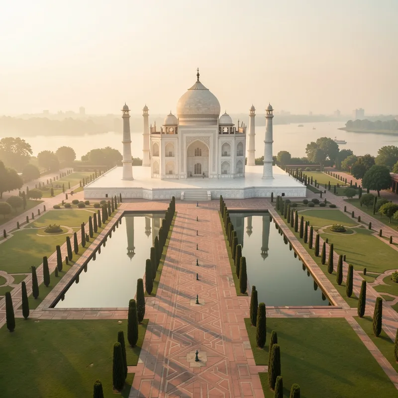 Taj Mahal Inde carte : plan, accès et conseils pratiques 2026